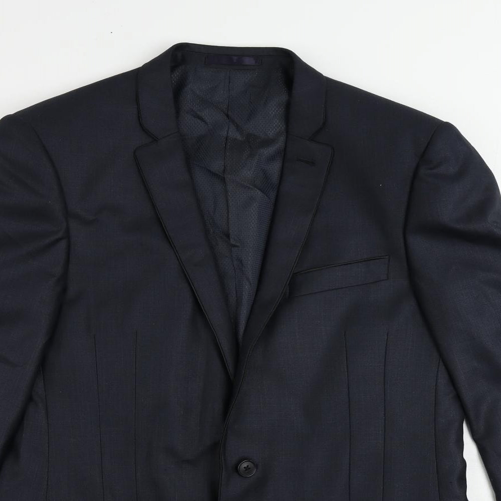 Mens UK Size 40 NEXT Regular Blue Suit Jacket