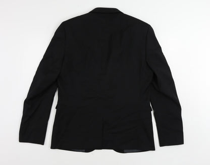 Mens UK Size 42 NEXT Regular Black Suit Jacket