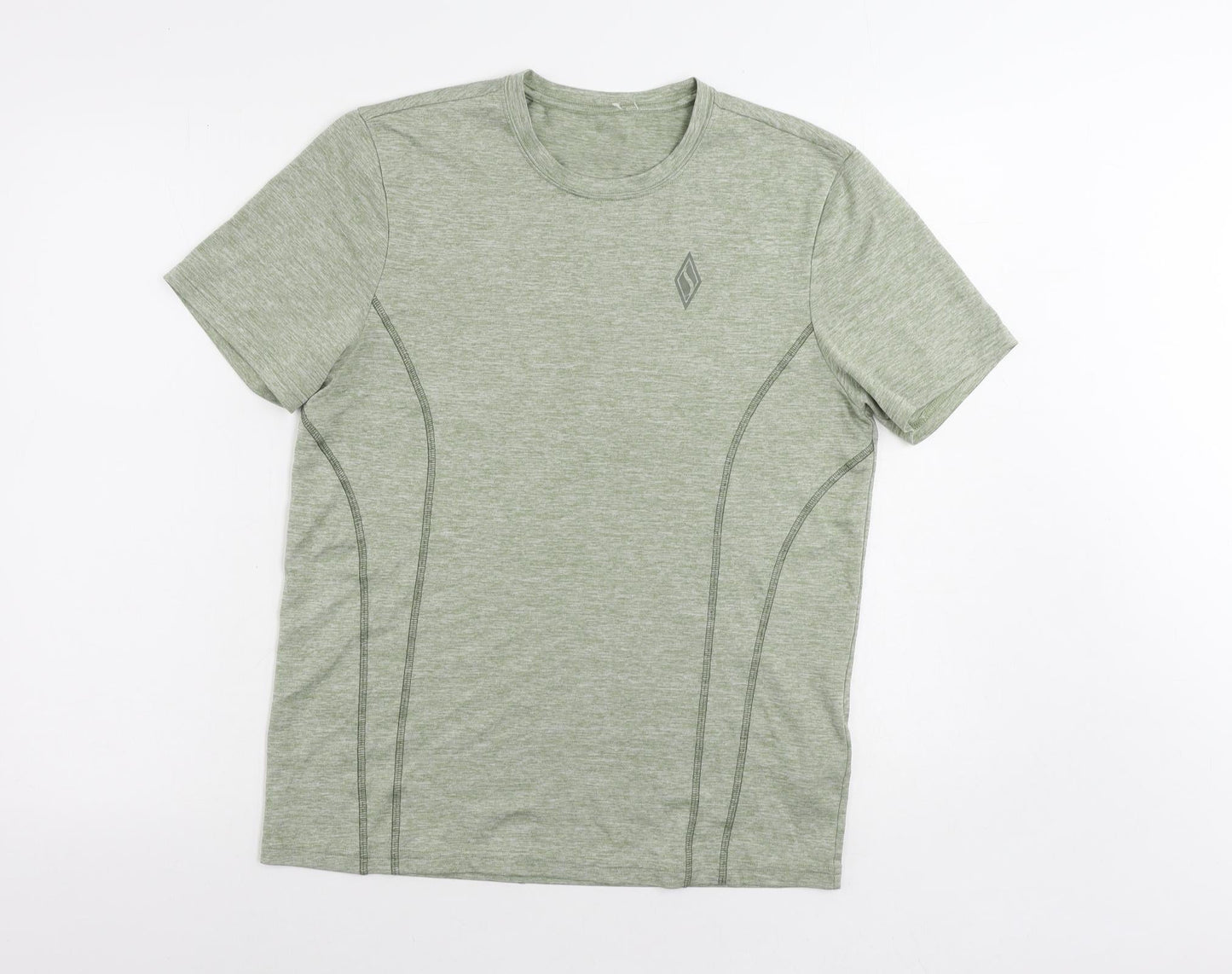 Womens UK Size M Skechers Green Basic T-Shirt