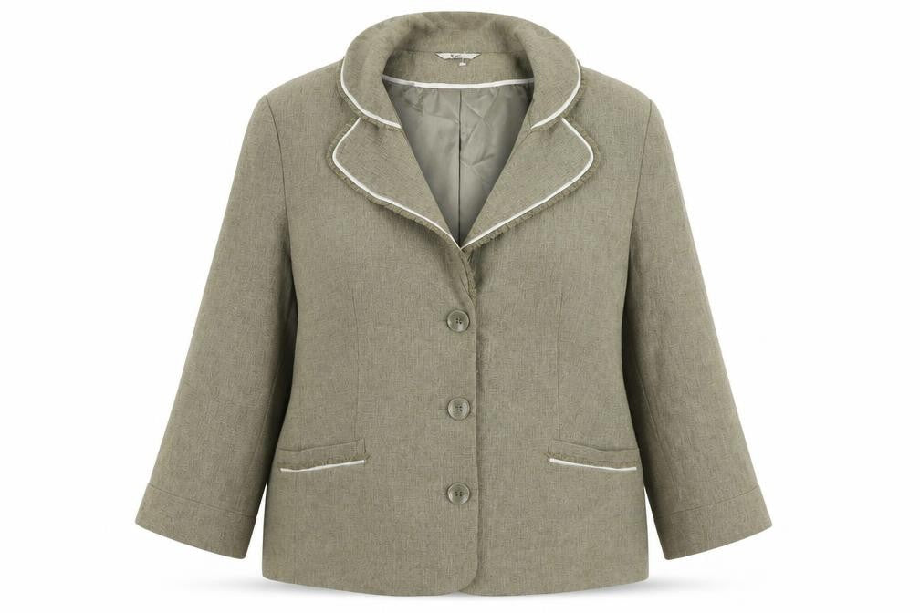 Womens UK Size 22 Klass Beige Jacket
