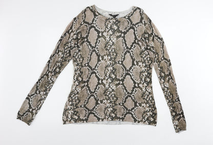 Womens UK Size 16 Dorothy Perkins Beige Basic Blouse