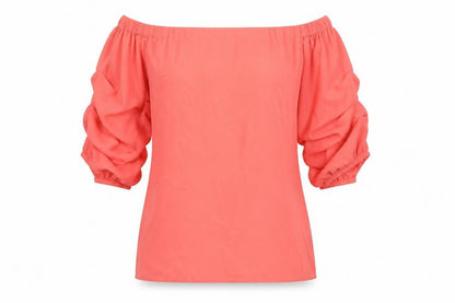 Womens UK Size 8 Dorothy Perkins Pink Basic Blouse
