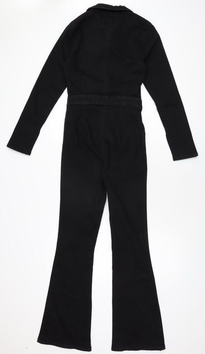 Womens UK Size 4 ASOS One-Piece Black Jumpsuit