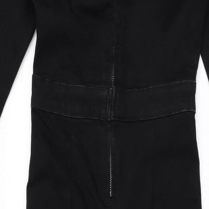 Womens UK Size 4 ASOS One-Piece Black Jumpsuit