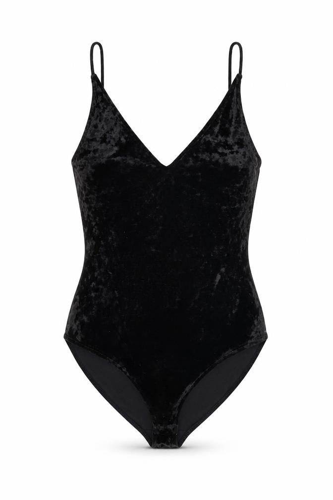 Womens UK Size S H&M One-Piece Black Bodysuit