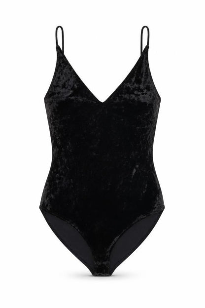Womens UK Size S H&M One-Piece Black Bodysuit