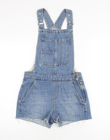 BDG Womens Blue Cotton Dungaree One-Piece Size XS L3 in Zip