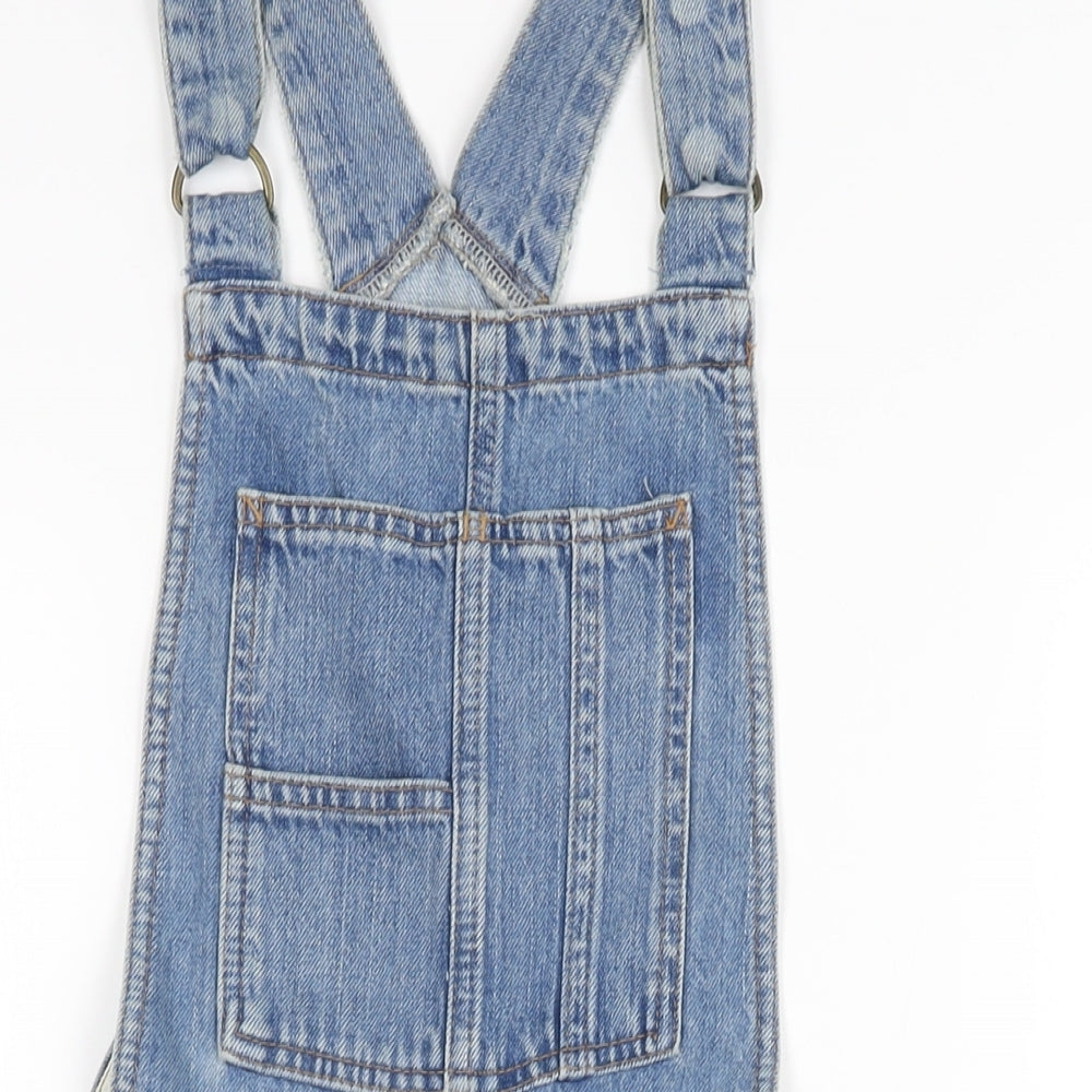 BDG Womens Blue Cotton Dungaree One-Piece Size XS L3 in Zip