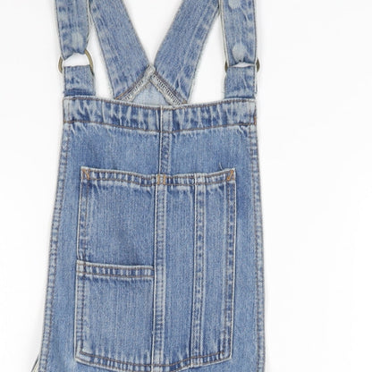 BDG Womens Blue Cotton Dungaree One-Piece Size XS L3 in Zip