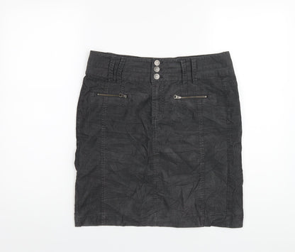 Womens UK Size 10 Jackpot A-Line  Skirt