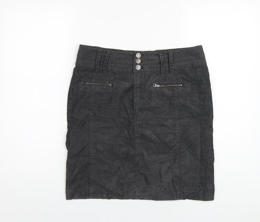Womens UK Size 10 Jackpot A-Line  Skirt