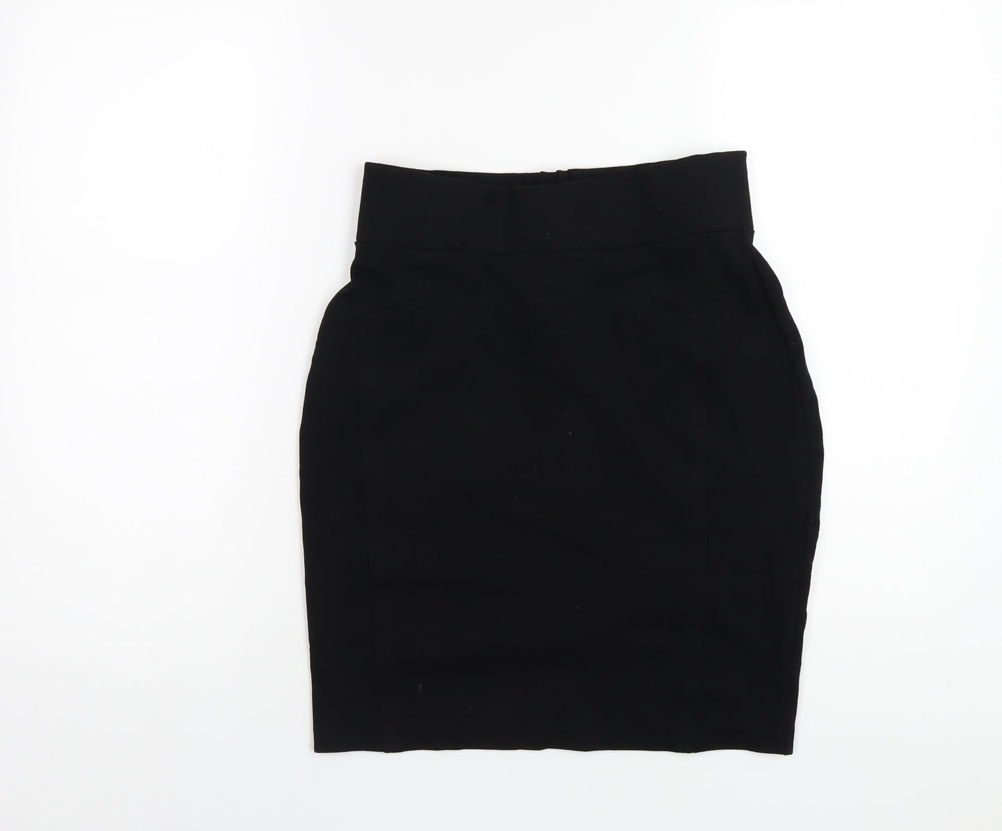 Principles Womens Black Viscose Straight & Pencil Skirt Size 10