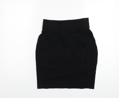 Principles Womens Black Viscose Straight & Pencil Skirt Size 10