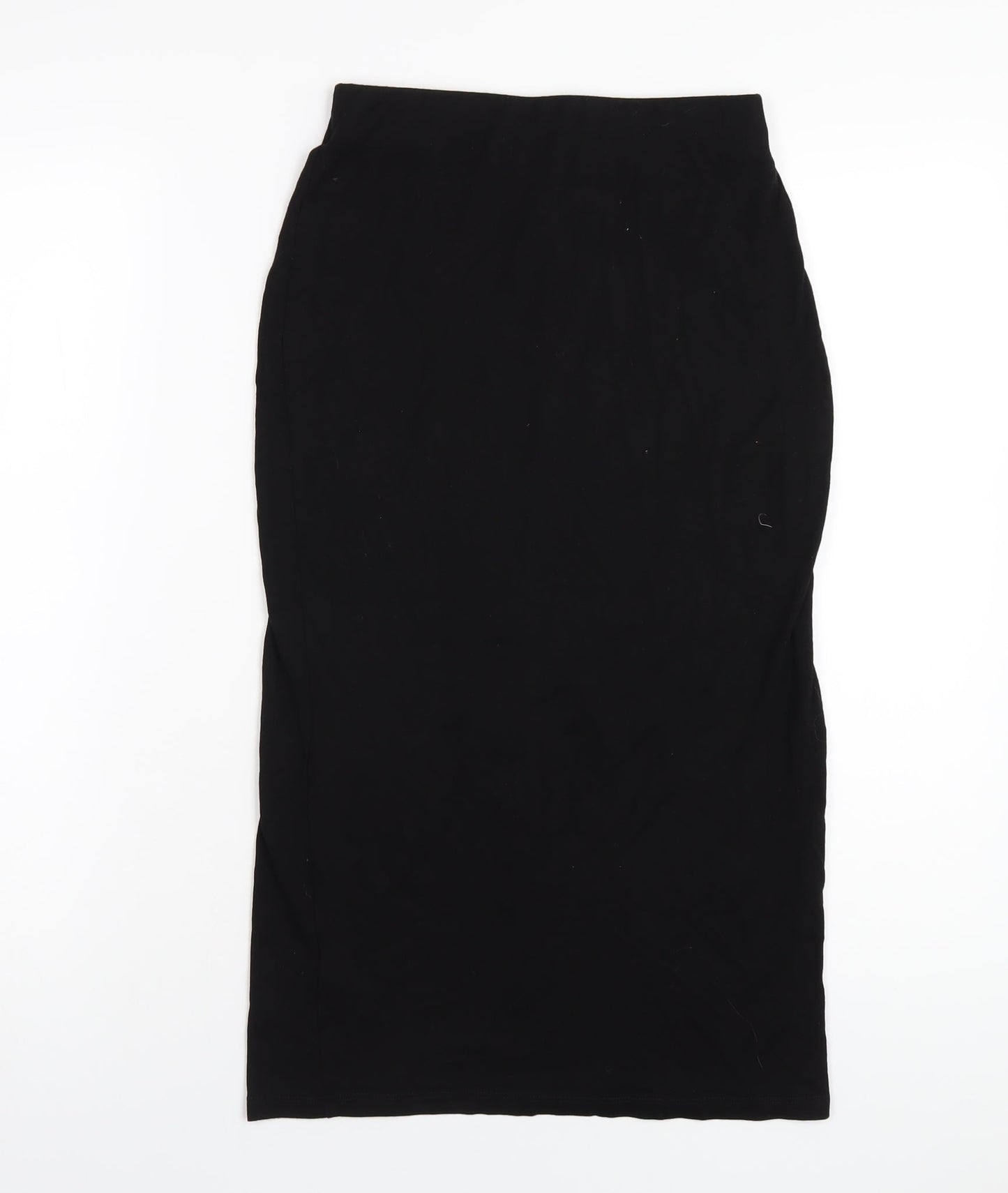 H&M Womens Black Viscose Straight & Pencil Skirt Size XS