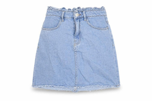 Womens UK Size 8 H&M A-Line Denim Skirt