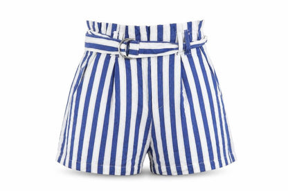 Womens UK Size S Bershka Regular Fit Paperbag Shorts