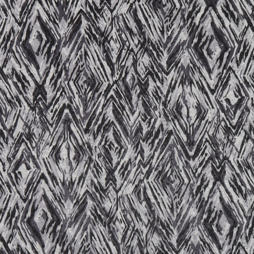 Bonmarché Womens Grey Geometric Viscose Straight & Pencil Skirt Size 12