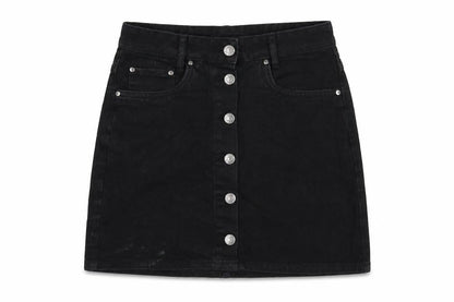 Womens UK Size S Pull&Bear A-Line Denim Skirt