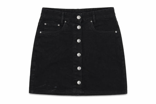Womens UK Size S Pull&Bear A-Line Denim Skirt