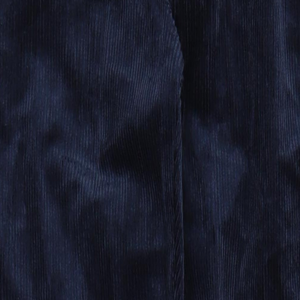 Marks and Spencer Mens Blue Cotton Trousers Size 30 in L33 in Regular Zip - Pockets