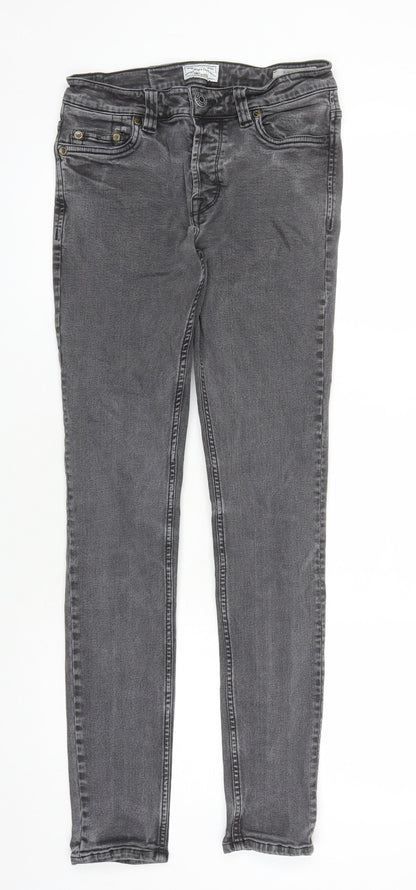 Womens UK Size 28 in ONLY & SONS Slim Fit Skinny Grey Jeans