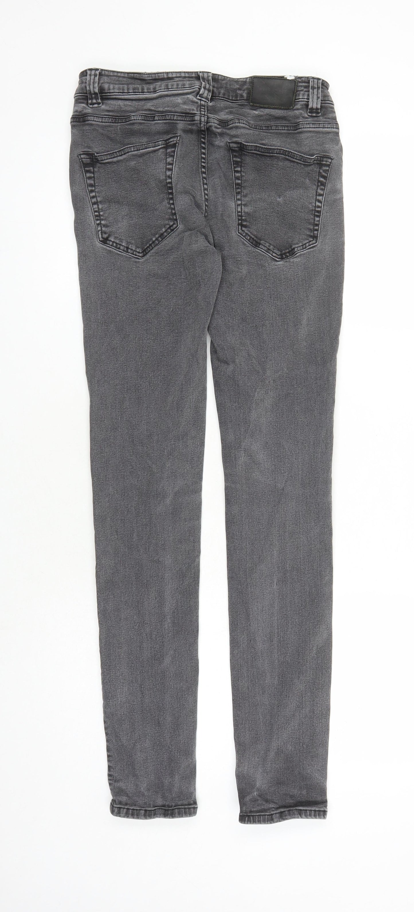Womens UK Size 28 in ONLY & SONS Slim Fit Skinny Grey Jeans