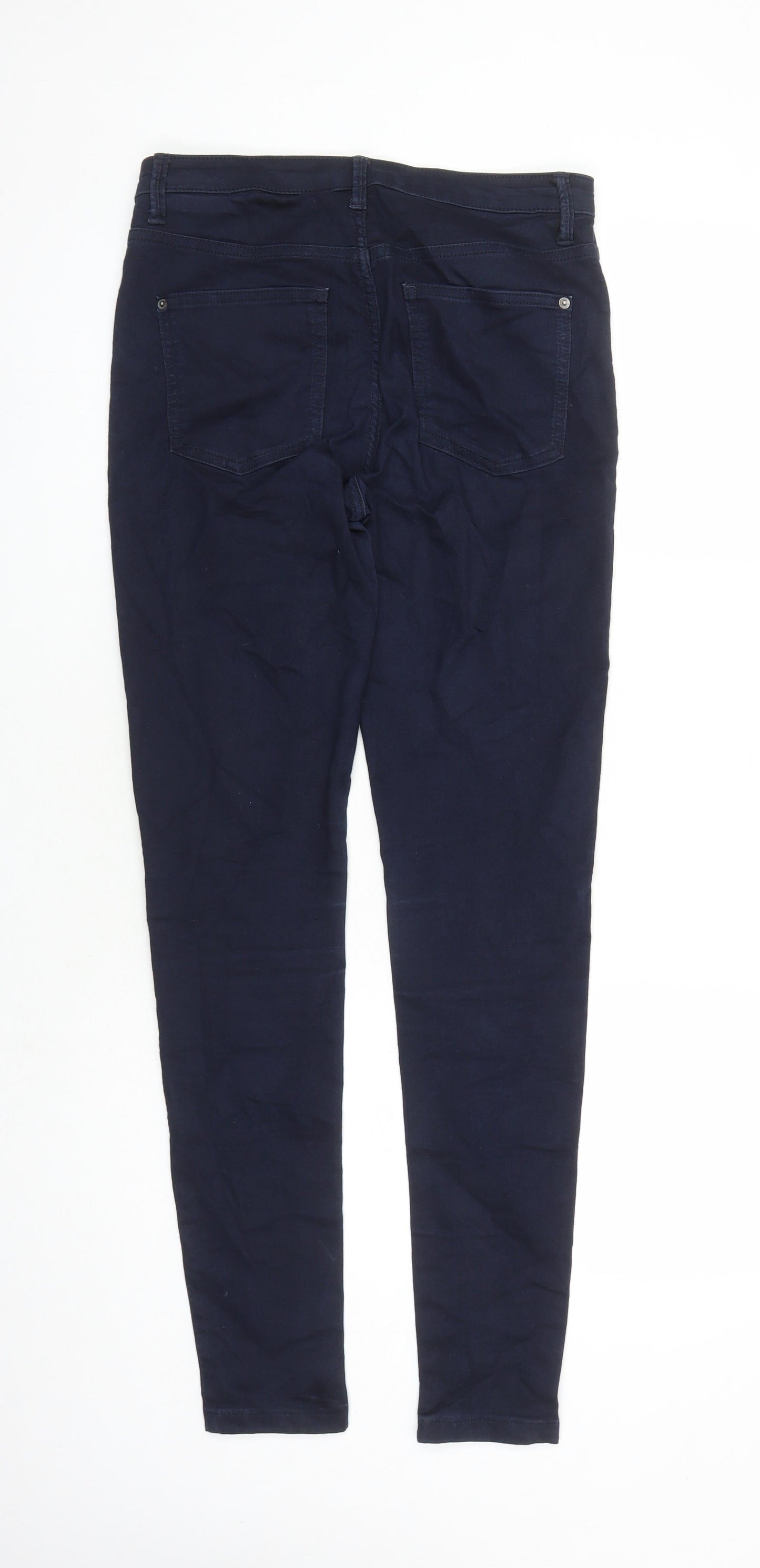 Womens UK Size 10 Marks and Spencer Regular Fit Skinny Blue Jeans
