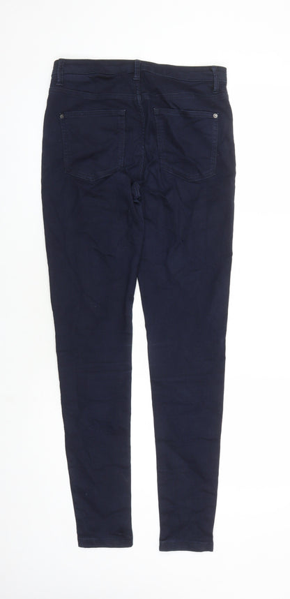 Womens UK Size 10 Marks and Spencer Regular Fit Skinny Blue Jeans