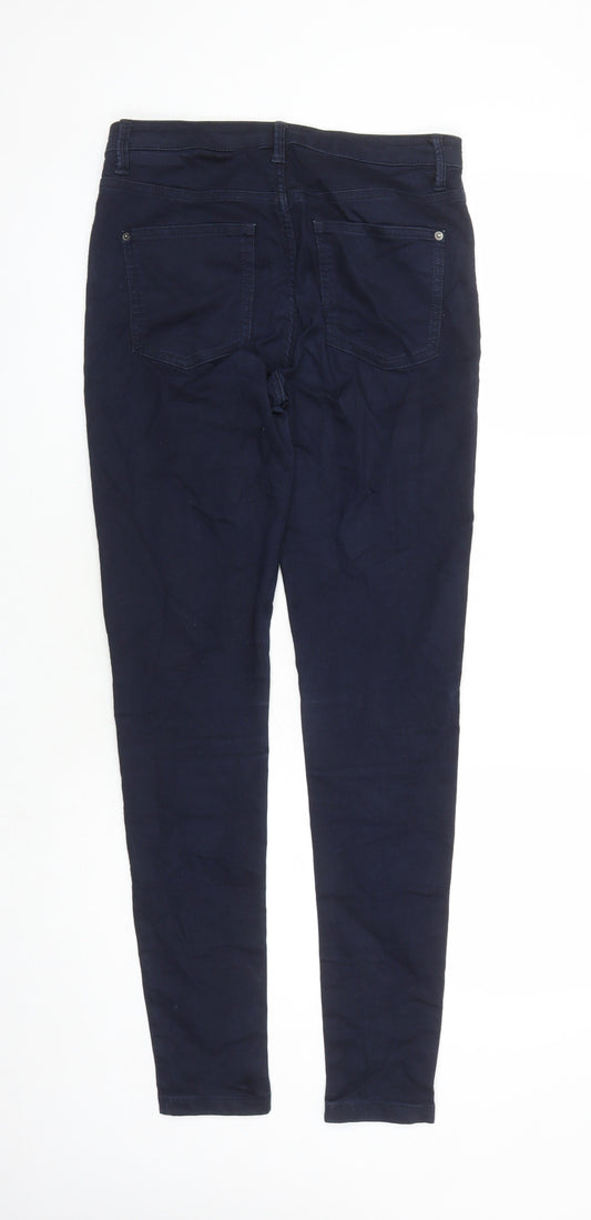 Womens UK Size 10 Marks and Spencer Regular Fit Skinny Blue Jeans