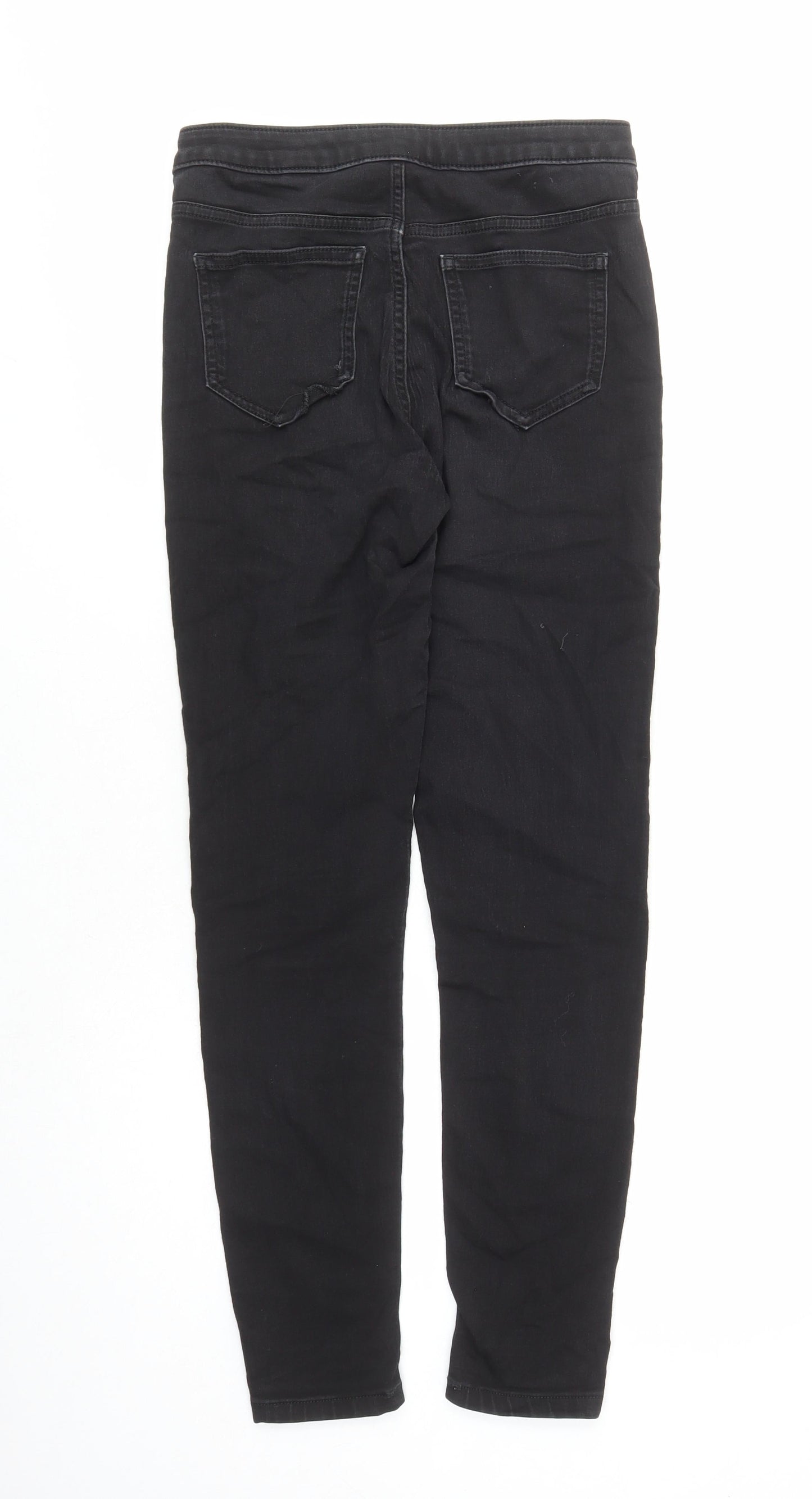 Womens UK Size 10 Marks and Spencer Regular Fit Skinny Black Jeans
