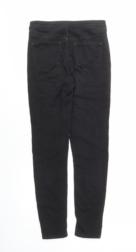 Womens UK Size 10 Marks and Spencer Regular Fit Skinny Black Jeans