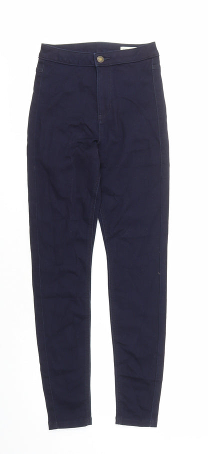 Womens UK Size 6 Marks and Spencer Regular Fit Skinny Blue Jeans
