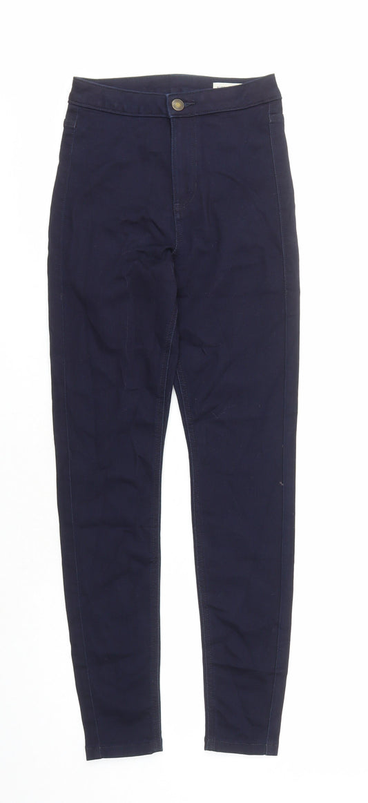 Womens UK Size 6 Marks and Spencer Regular Fit Skinny Blue Jeans