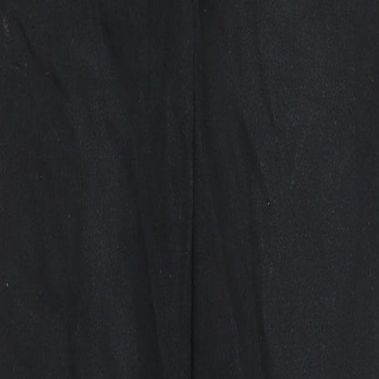 Mens UK Size 28 in River Island Regular Fit Straight Black Jeans