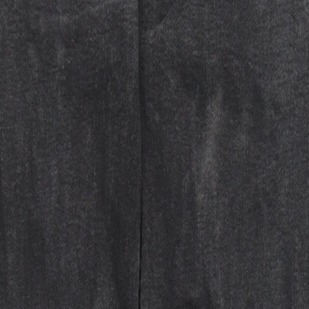 Loom Mens Beige Cotton Straight Jeans Size 28 in L29 in Slim Zip - Pockets