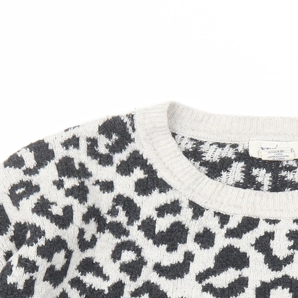 Womens UK Size M Yes Lola Grey Pullover Jumper