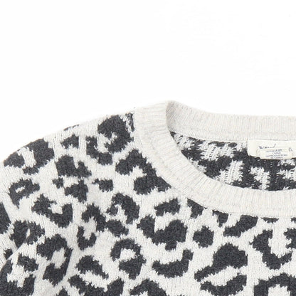 Womens UK Size M Yes Lola Grey Pullover Jumper
