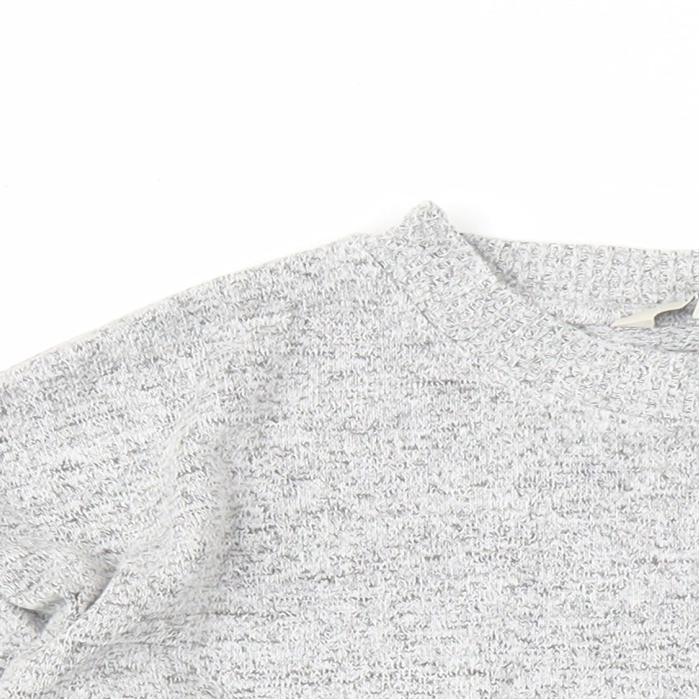 Womens UK Size 10 NEXT Grey Pullover Jumper