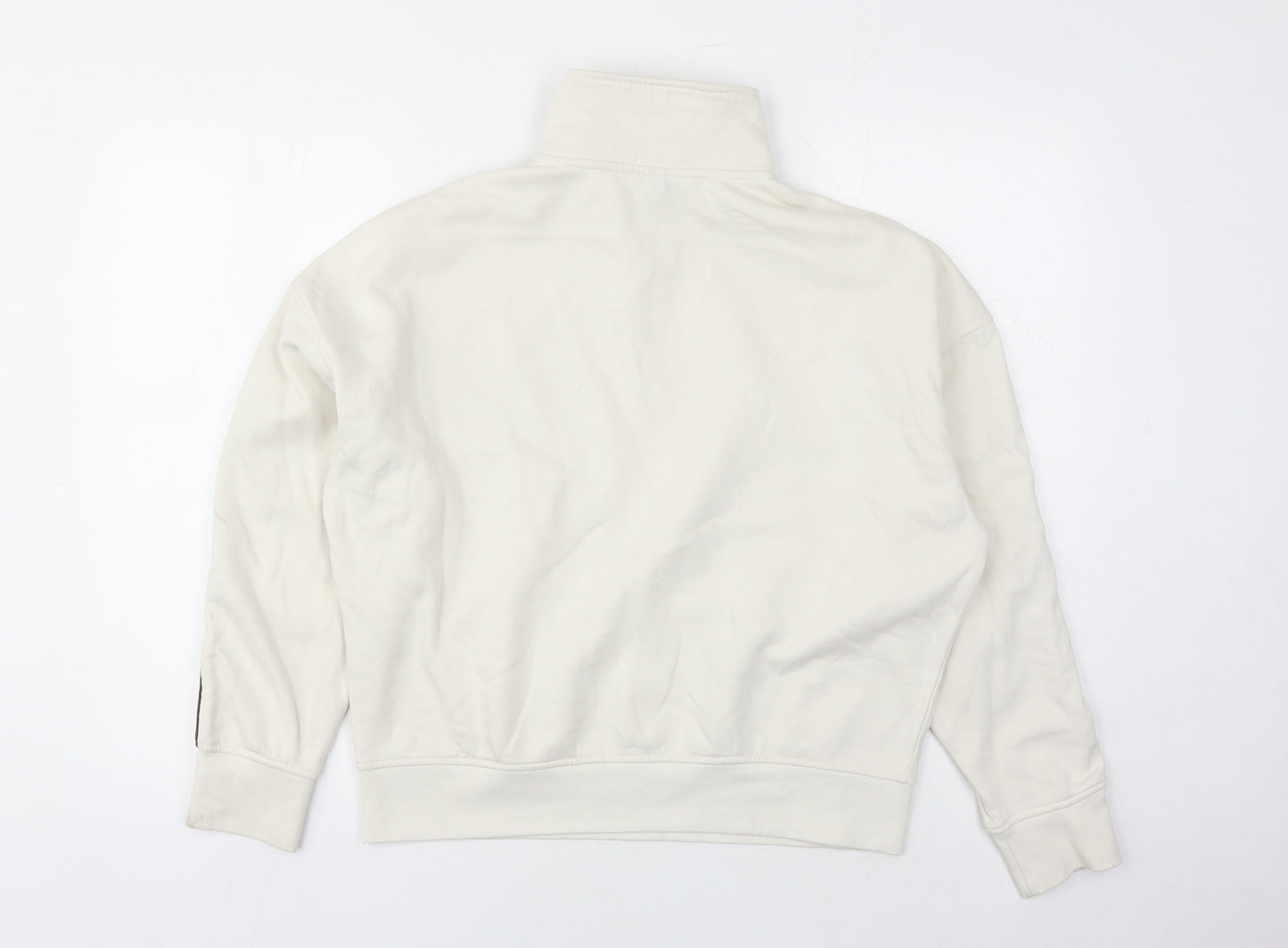 Womens UK Size XS Divided by H&M Ivory Pullover Sweatshirt