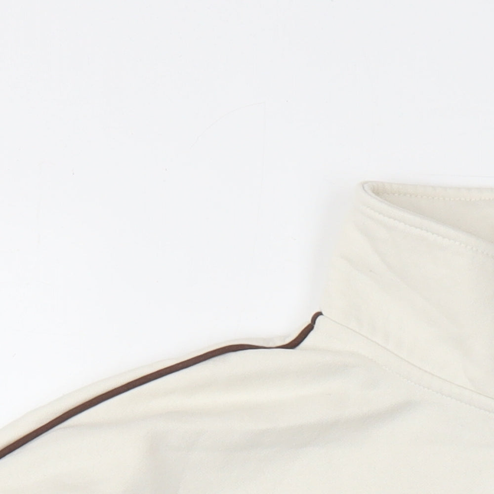 Womens UK Size XS Divided by H&M Ivory Pullover Sweatshirt