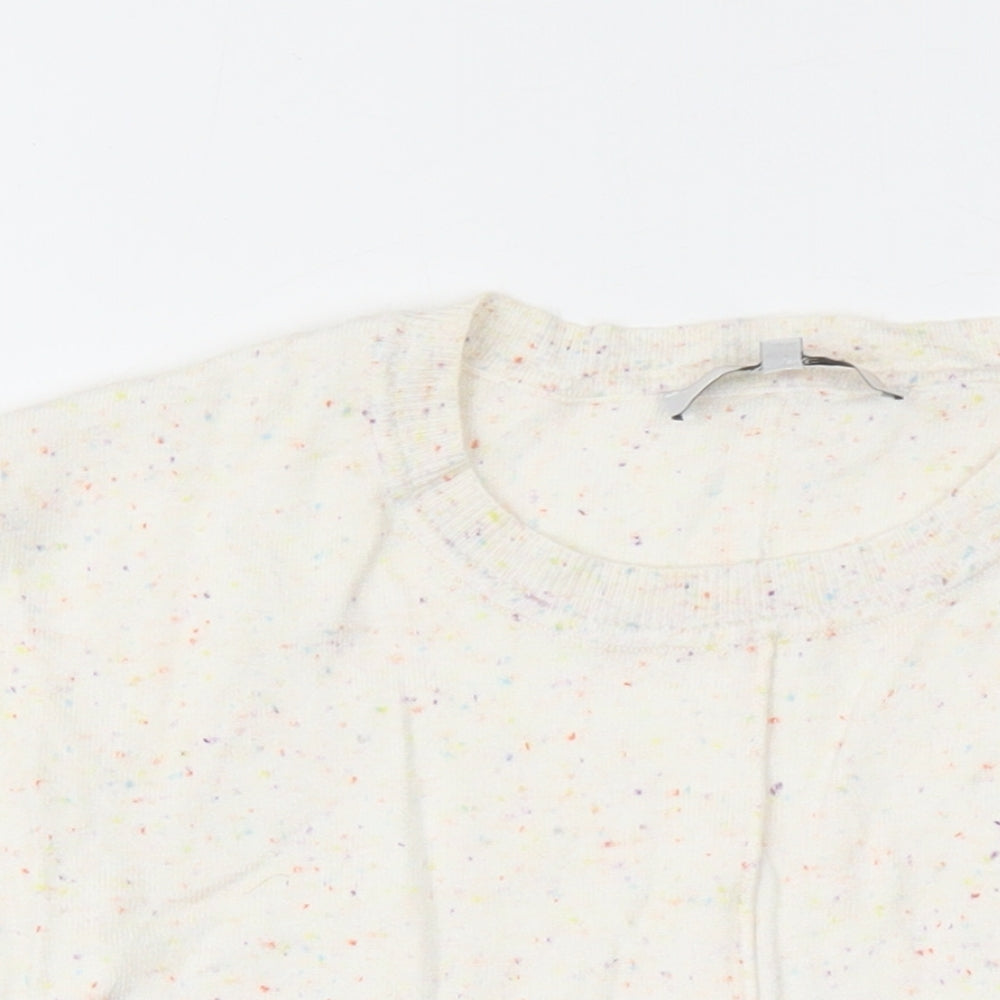 Womens UK Size XS NEXT Beige Pullover Jumper