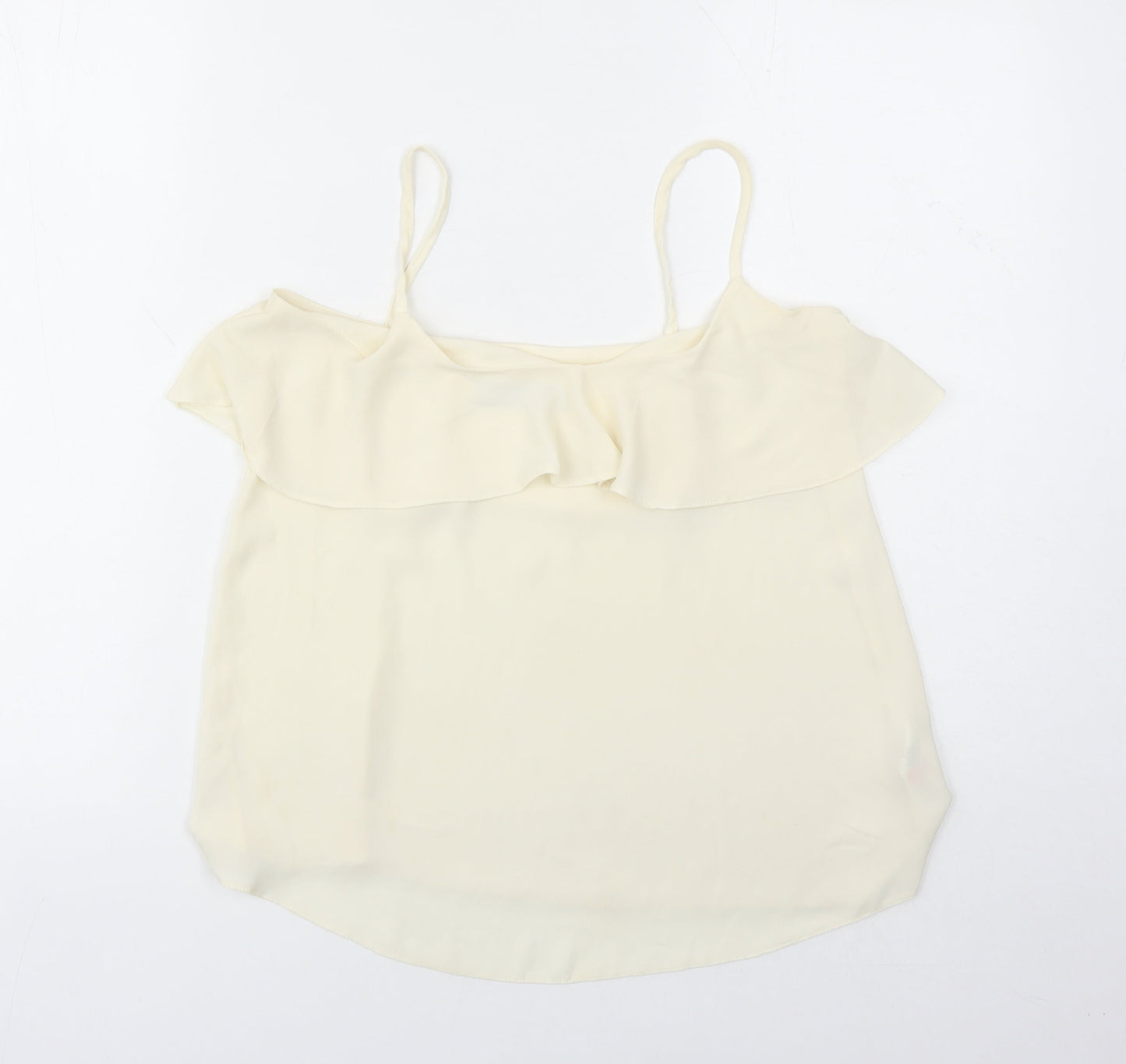 Womens UK Size 6 Dorothy Perkins Ivory Camisole Tank