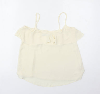Womens UK Size 6 Dorothy Perkins Ivory Camisole Tank