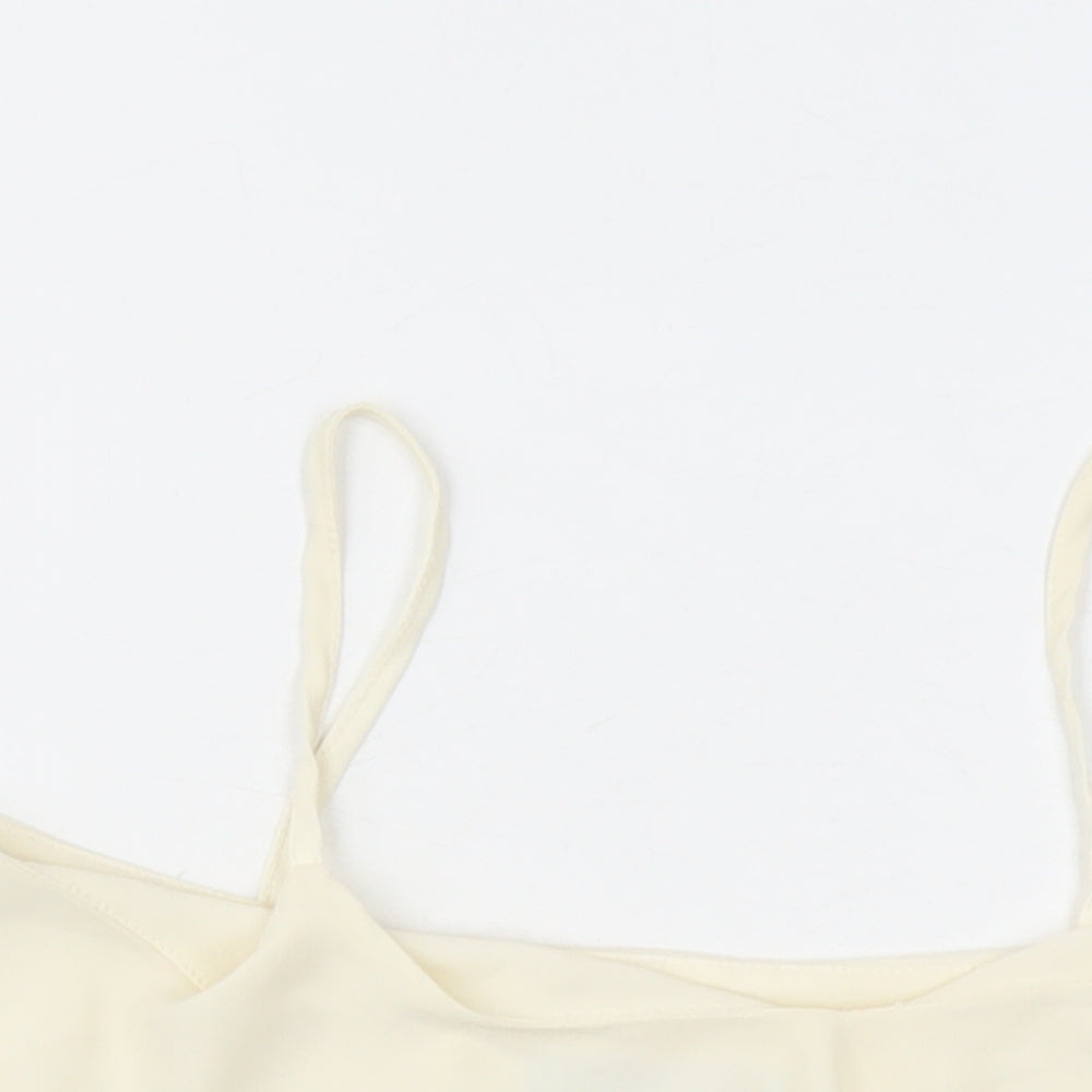 Womens UK Size 6 Dorothy Perkins Ivory Camisole Tank