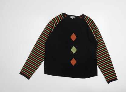 Womens UK Size XL Ann Marie Black Pullover Jumper