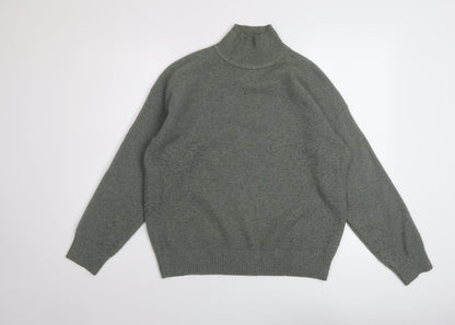 Womens UK Size S Marks and Spencer Green Pullover Jumper