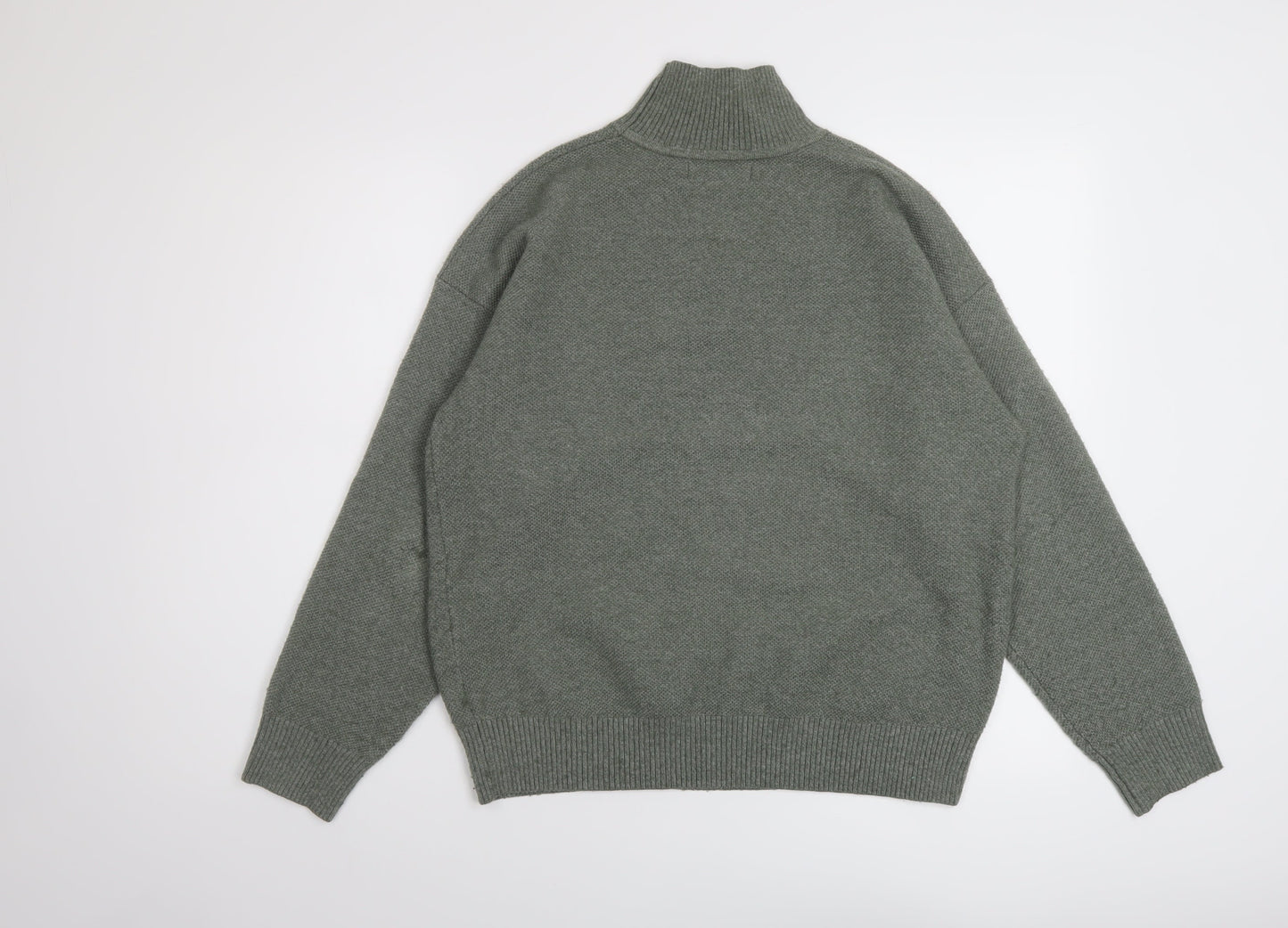Womens UK Size S Marks and Spencer Green Pullover Jumper