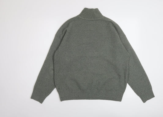 Womens UK Size S Marks and Spencer Green Pullover Jumper
