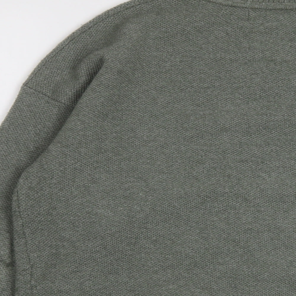 Womens UK Size S Marks and Spencer Green Pullover Jumper