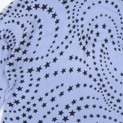 Womens UK Size 8 Marks and Spencer Blue Pullover Jumper
